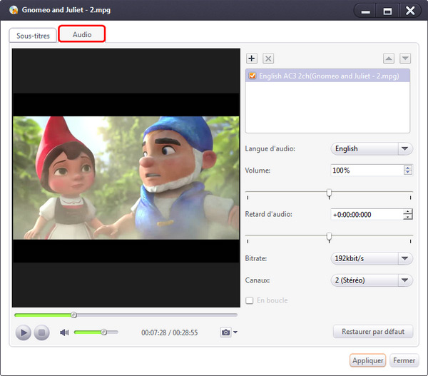 Xilisoft MPEG en DVD Convertisseur